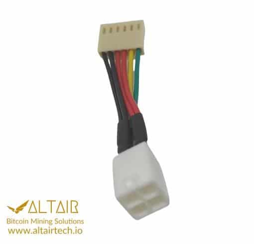 MicroBT Whatsminer Flat plug to square plug adapter