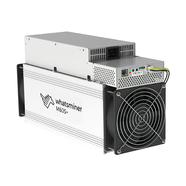 MicroBT WhatsMiner M60S+ – air-cooled Bitcoin ASIC miner