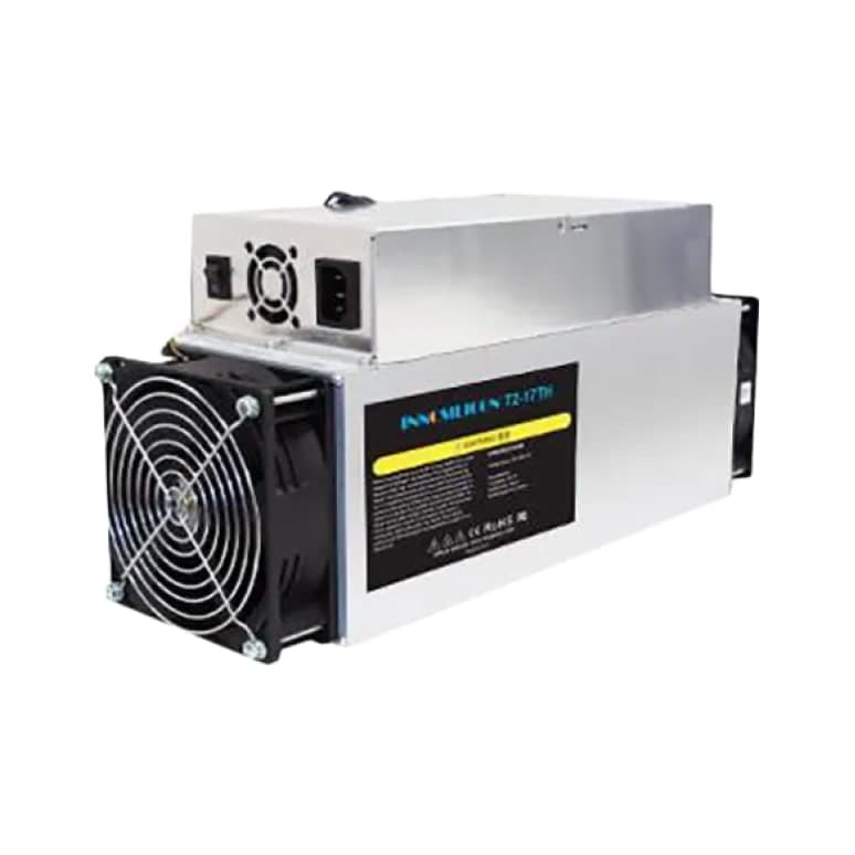 Innosilicon Terminator 2 (T2) Miner 17.2T – air-cooled Bitcoin ASIC miner