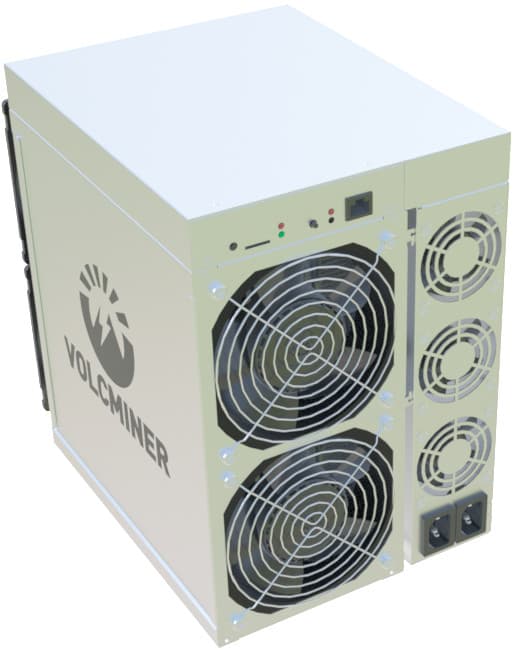 VolcMiner D3 – air-cooled Litecoin and Dogecoin ASIC miner