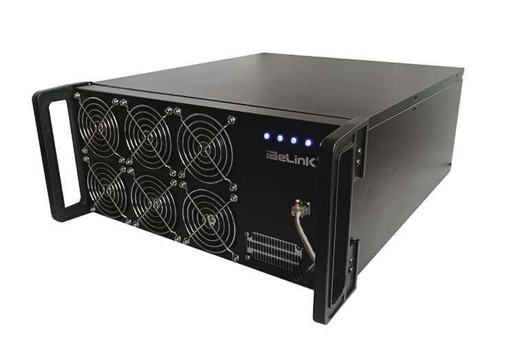 iBeLink DSM7T 7ths – air-cooled Blake256 ASIC miner