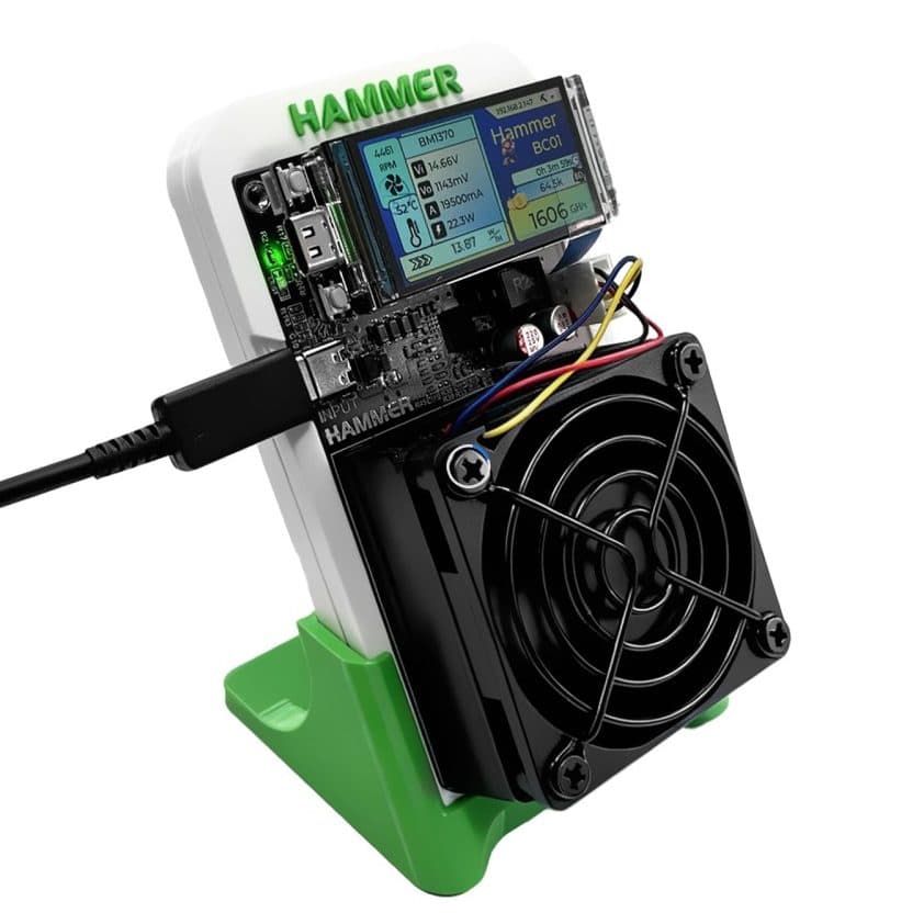 Hammer Miner BC01 1.5T – air-cooled Bitcoin ASIC miner