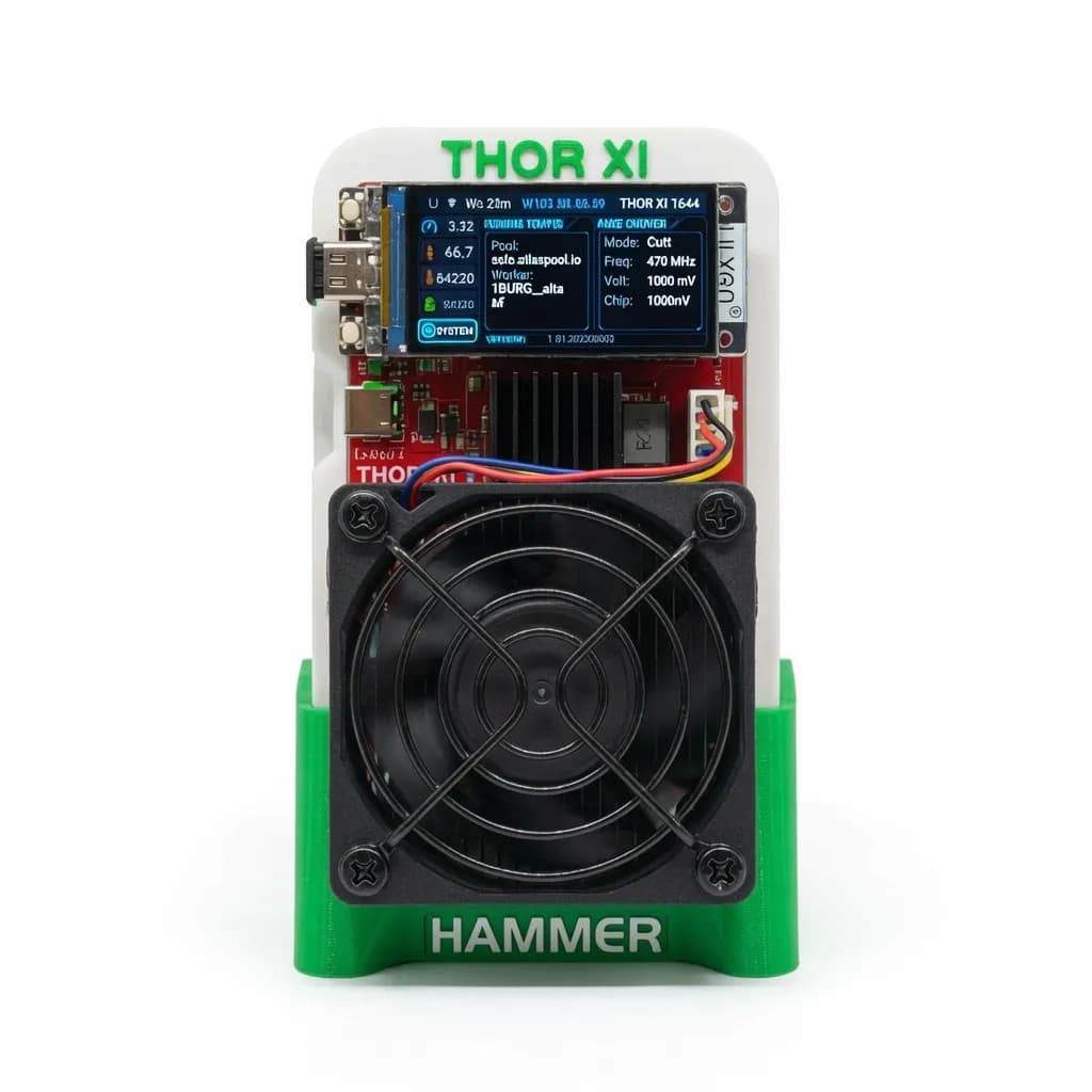 Hammer Miner Thor X1 3.2T – air-cooled Bitcoin ASIC miner