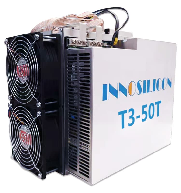 Innosilicon T3 50T – air-cooled Bitcoin ASIC miner
