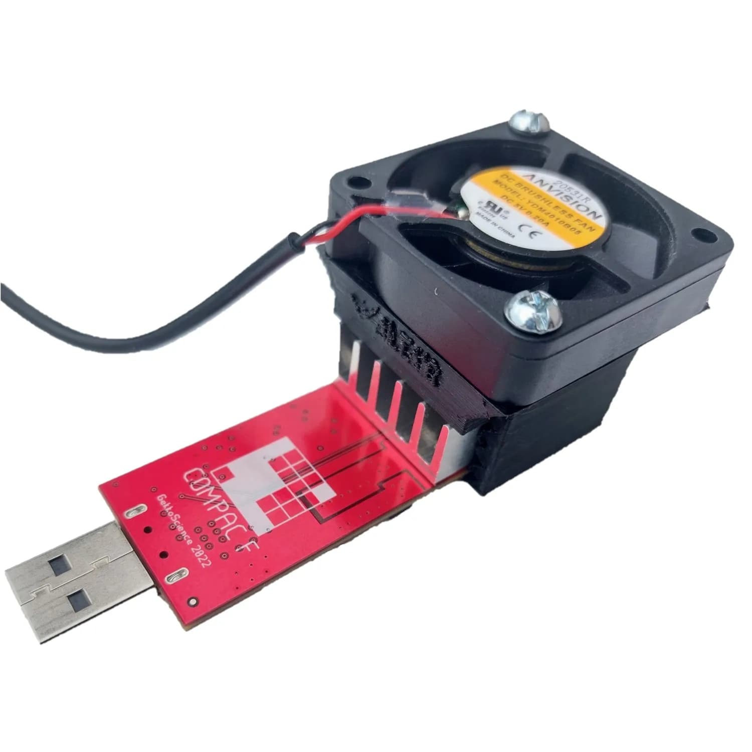 GekkoScience Compac F 220 0.4T – air-cooled Bitcoin ASIC miner
