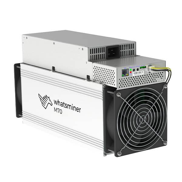 MicroBT Whatsminer M70S+ 244T – air-cooled Bitcoin ASIC miner