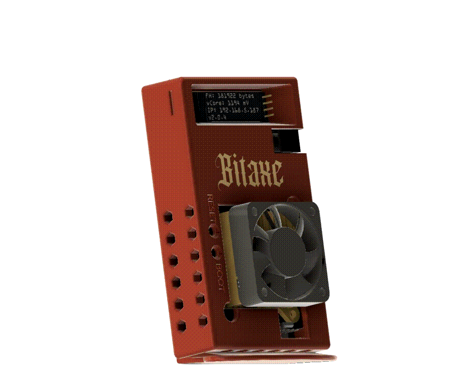 Axesheath Enclosure for Bitaxe