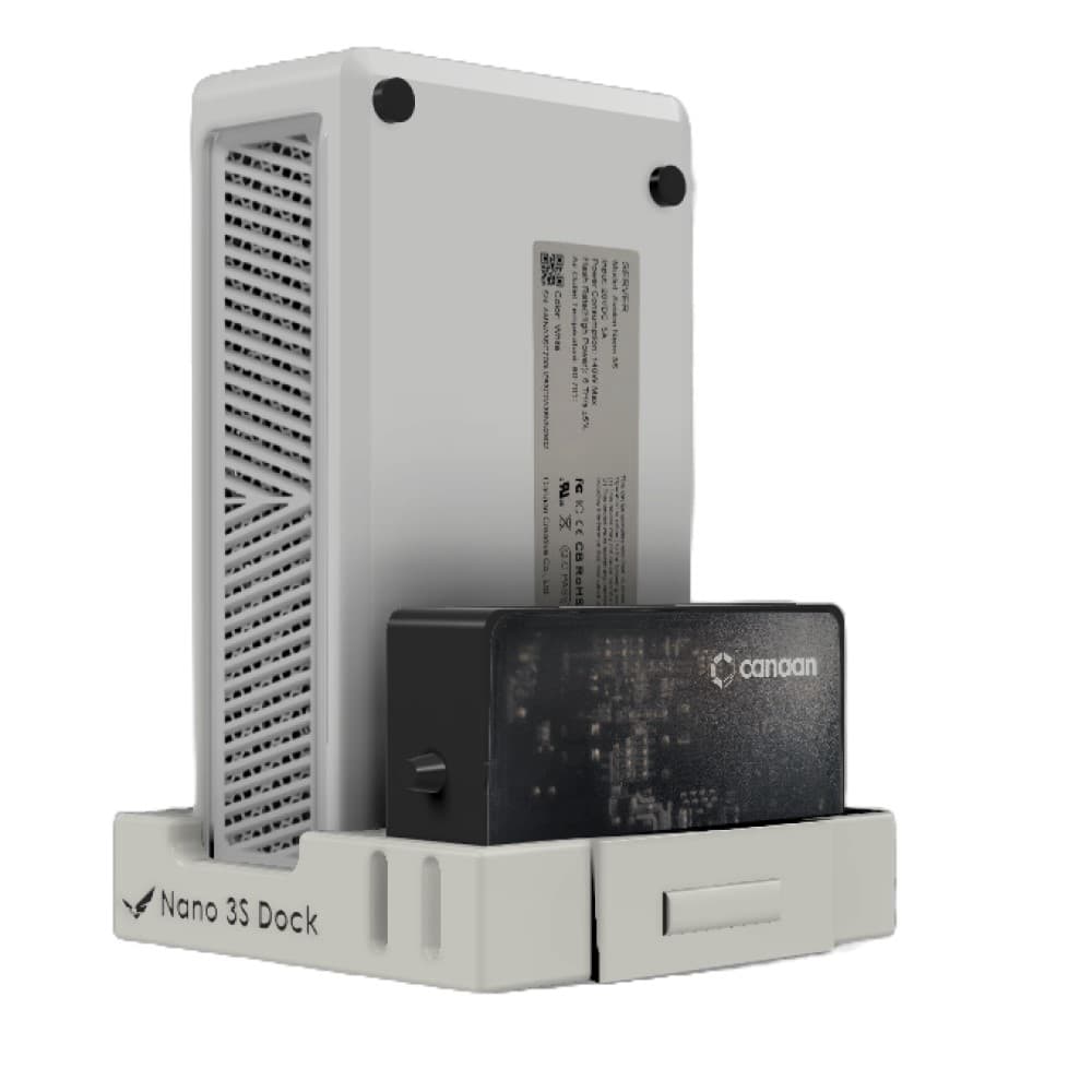 Canaan Nano 3S Dock Modular Interlocking Stand for Avalon Nano 3S Bitcoin Miners